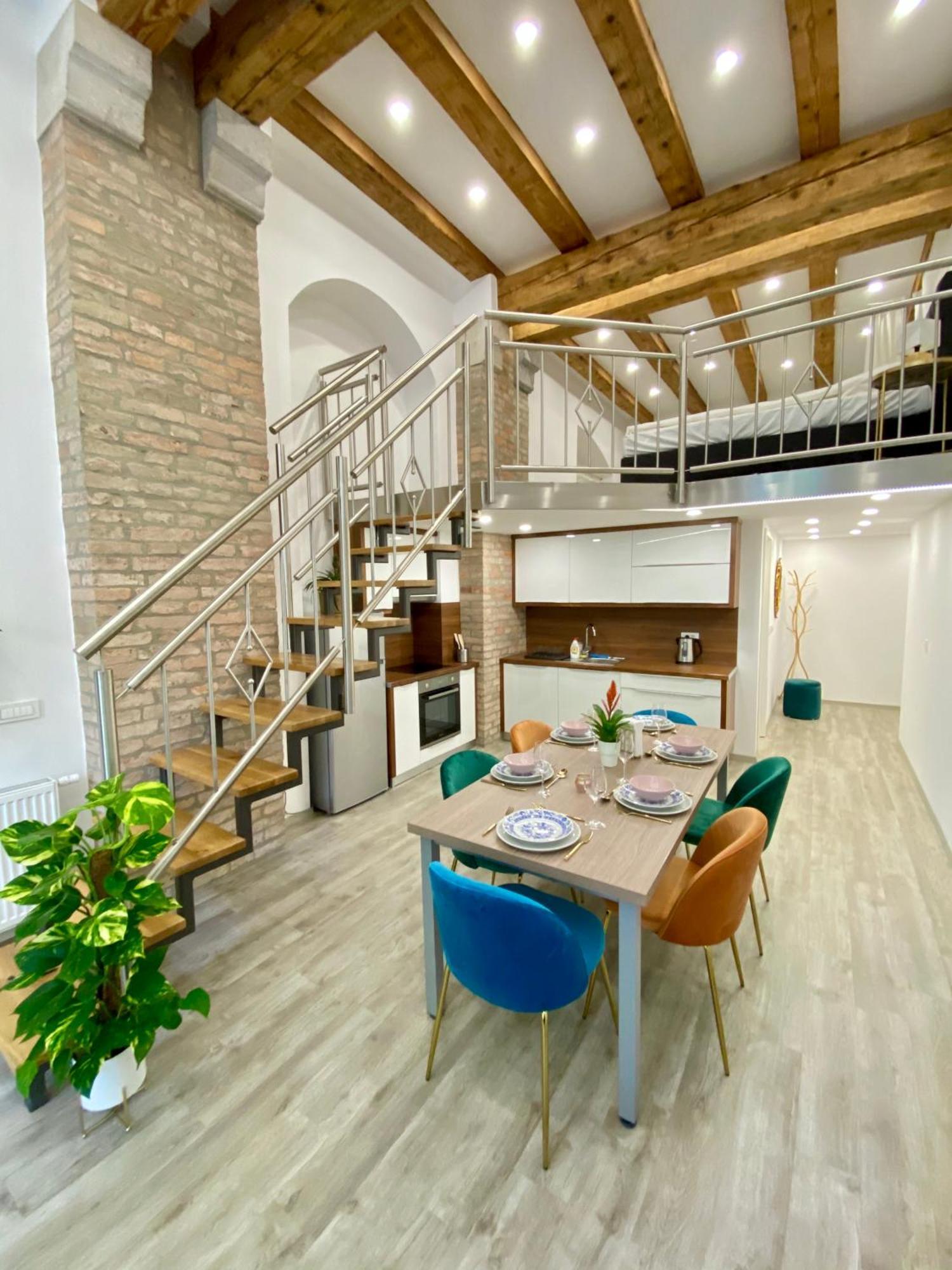 Jungle Loft - Central/Free Parking Ljubljana Exteriör bild